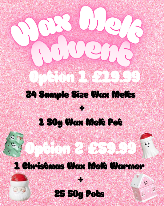Christmas 2025 Wax Melt Advents (please read information)