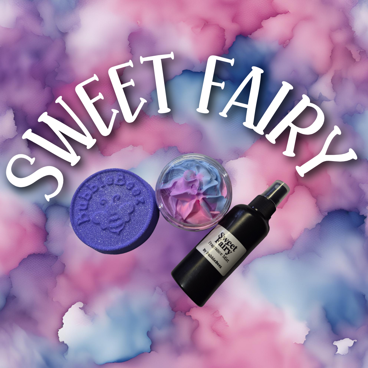 Sweet Fairy Set (BathBomb, Whipped Soap & Body Mist)
