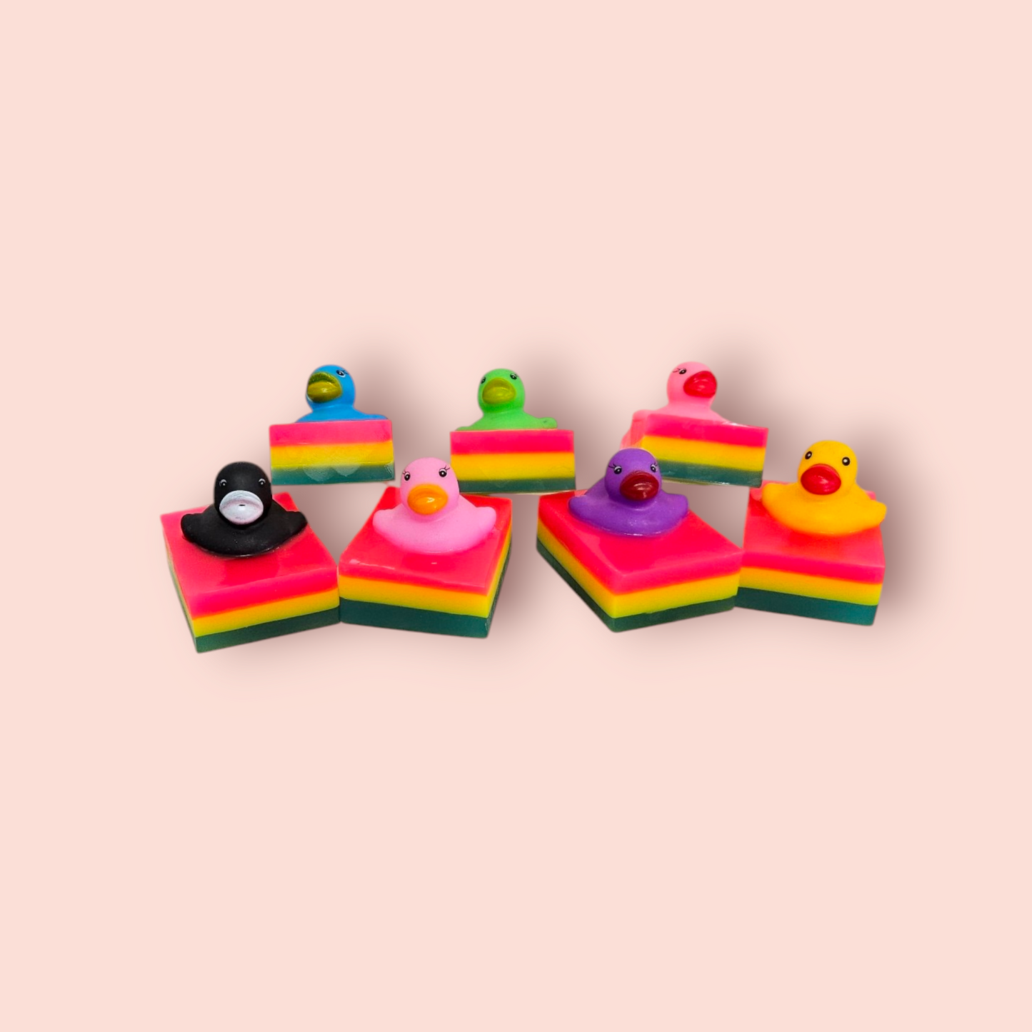Bubblegum Duck Top Mini Solid Soap Bar