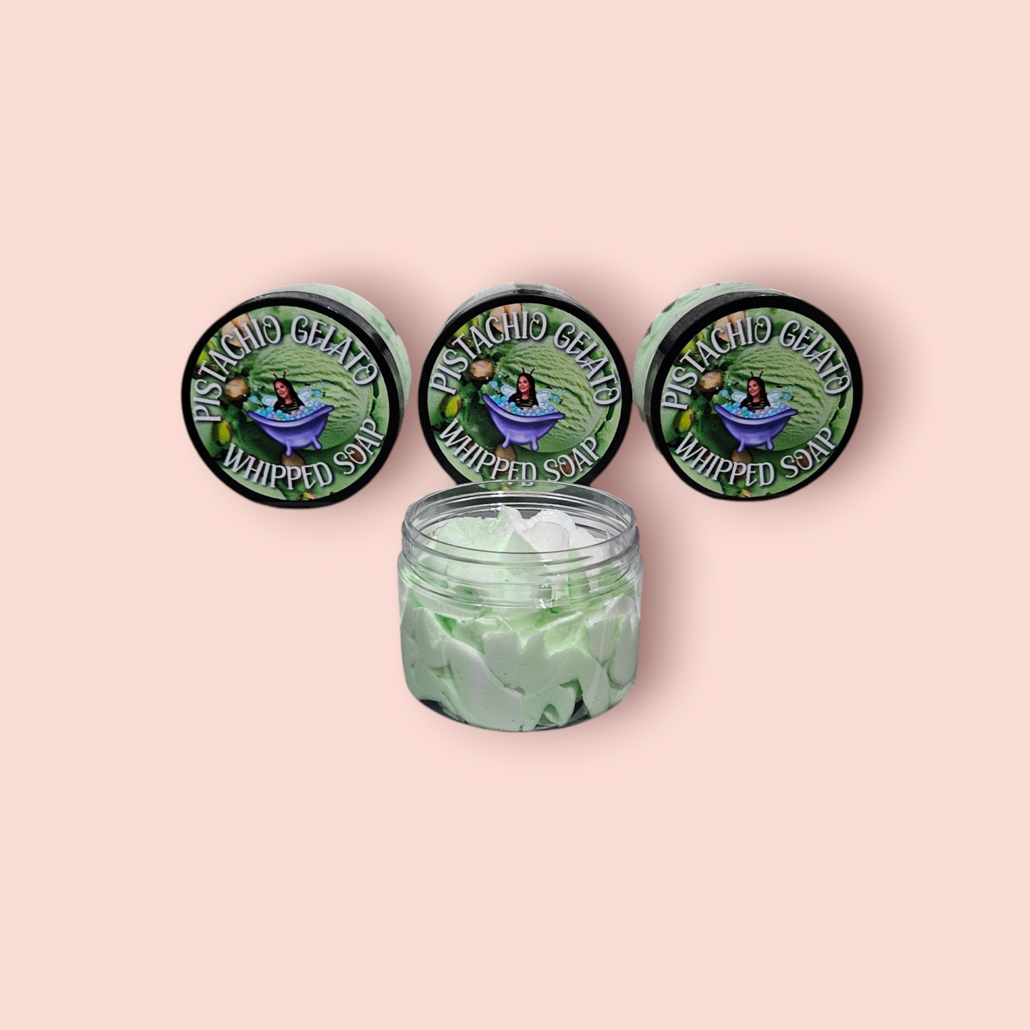 Pistachio Gelato Whipped Soap
