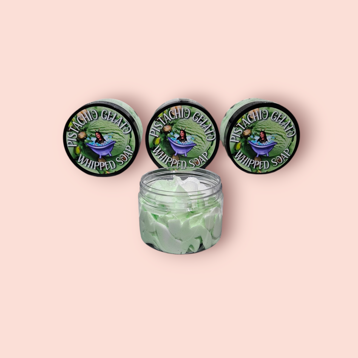 Pistachio Gelato Whipped Soap