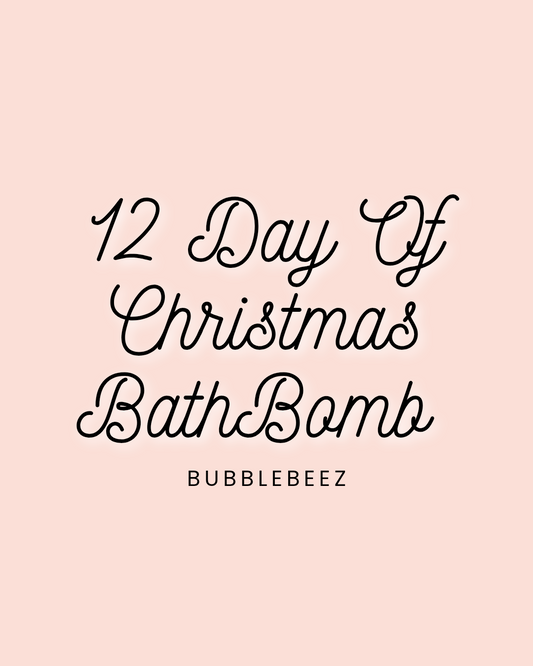 12 Day Of Christmas BathBomb Advent Set