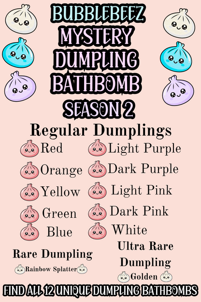 Dumpling Blind Bag BathBombs