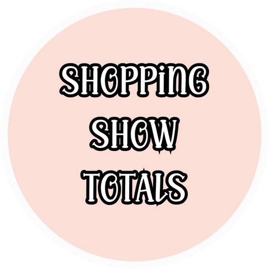 Shopping Show Totals