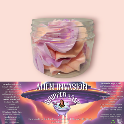 Alien Invasion Whipped Soap