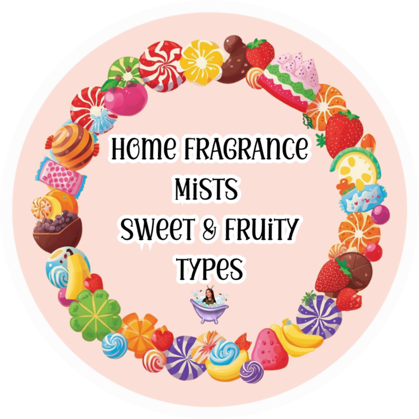 Home Fragrance Mists - Sweet & Fruity