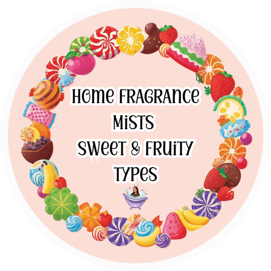 Home Fragrance Mists - Sweet & Fruity