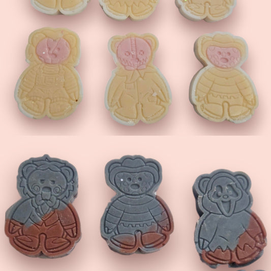 Scare Bear Wax Melt Shapes