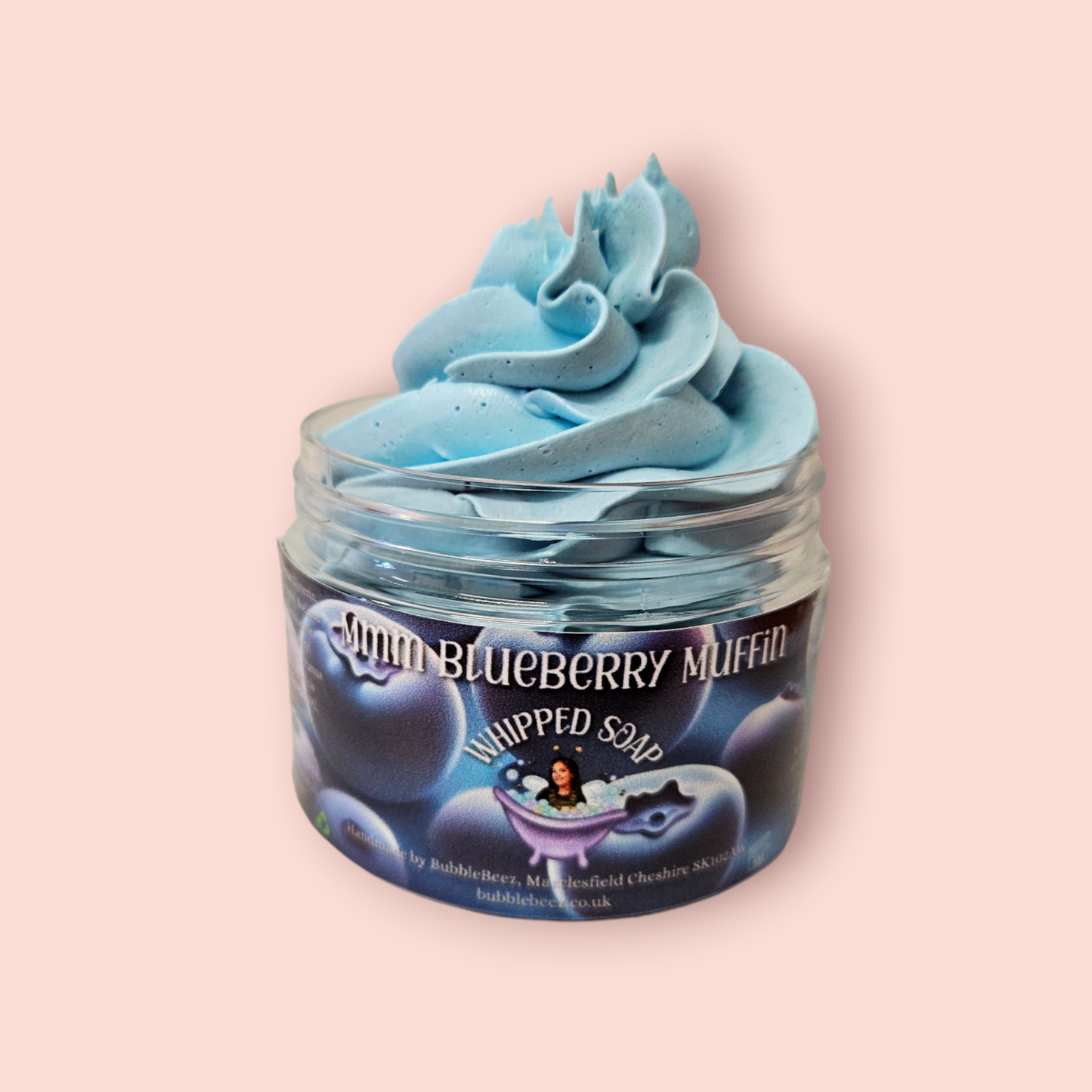 Mmm Blueberry Muffin Whipped Soap