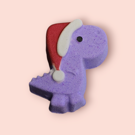Violet Dreams Santasurus BathBomb