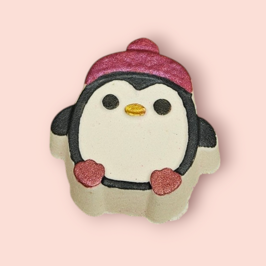 Twisted Peppermint Penguin BathBomb
