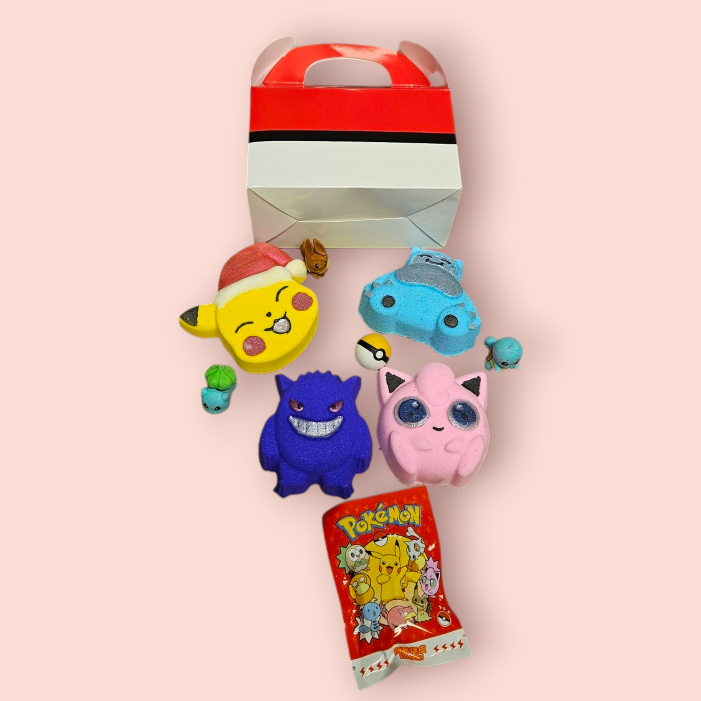 Pok-e-mon Christmas BathBomb Gift Set