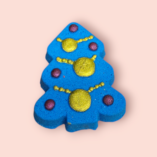 Stargazing Christmas Tree BathBomb