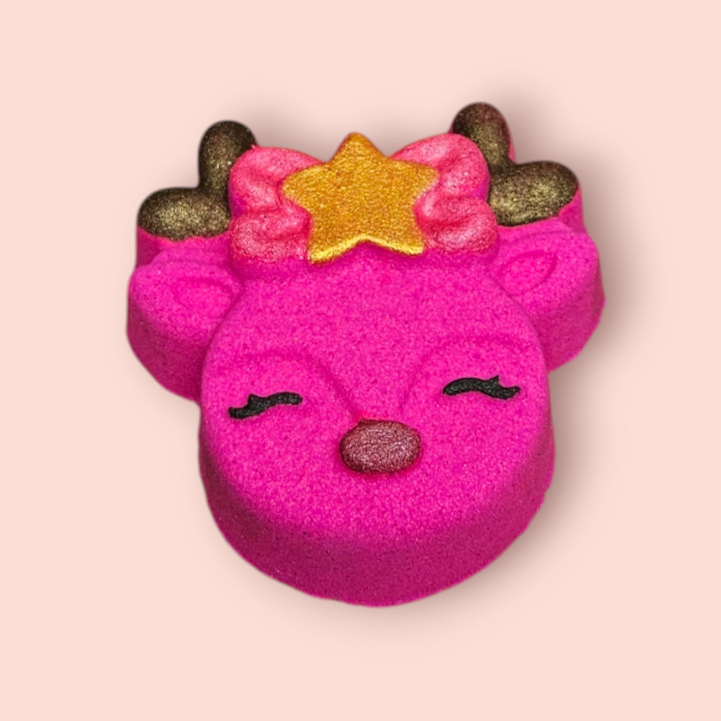 Vanilla Rock Candy Reindeer BathBomb