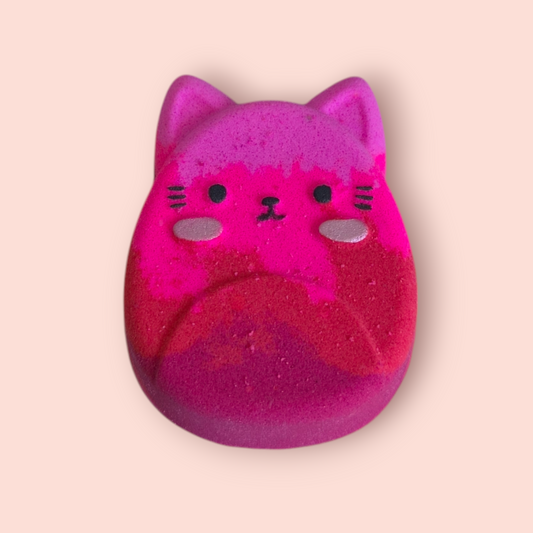 Strawberry Lilly Cat BathBomb