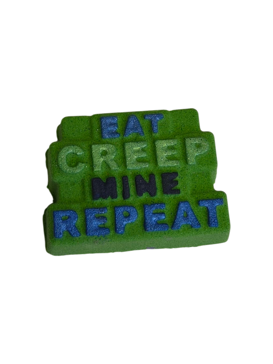 Blue Lagoon Eat Creep Mine Repeat BathBomb