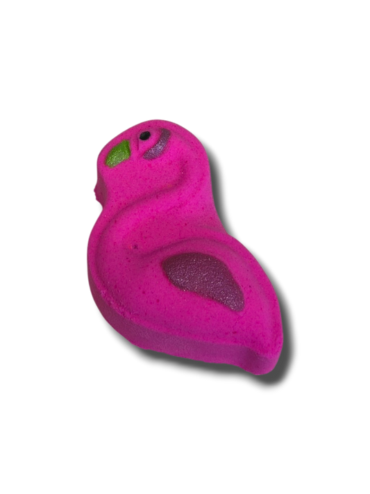 Pink Lemon Flamingo BathBomb