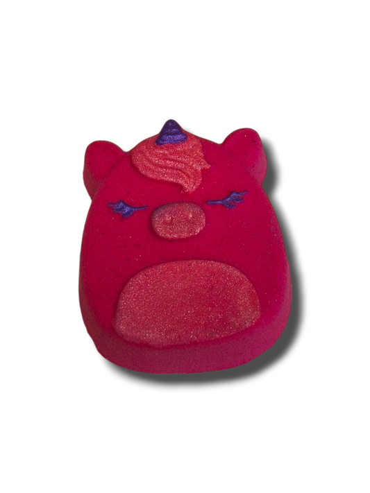Pink Butterfly Squish Unicorn BathBomb