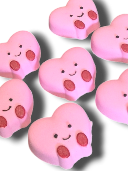 Beez Berries Jelly Heart BathBomb
