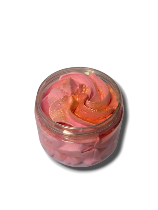 Pink Butterfly Whipped Soap