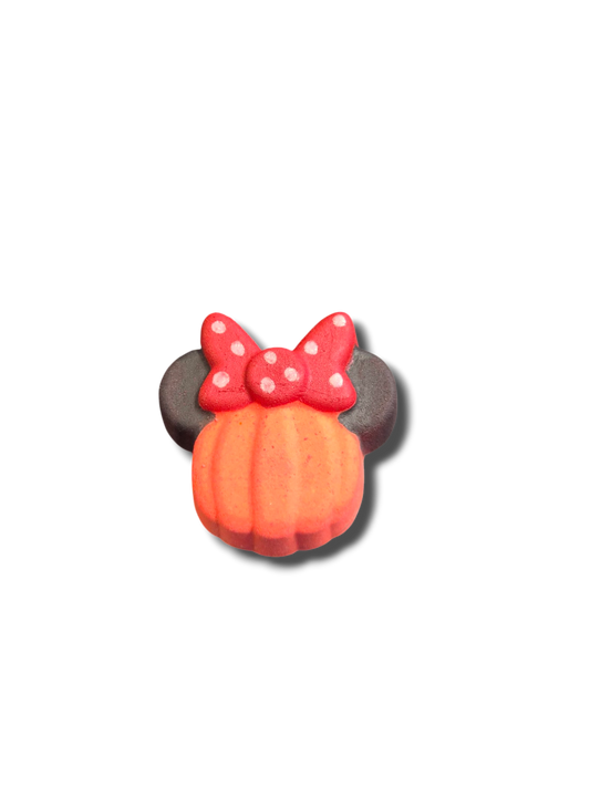 Caramel Pumpkin Mrs Pumpkin Mouse - Halloween BathBomb