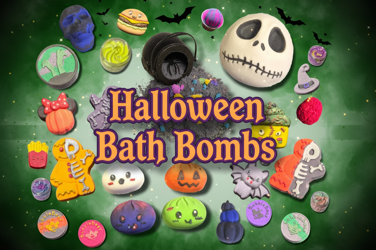 Halloween Bath Bombs Collection Heading