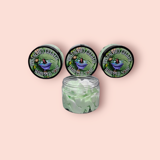 Pistachio Gelato Whipped Soap