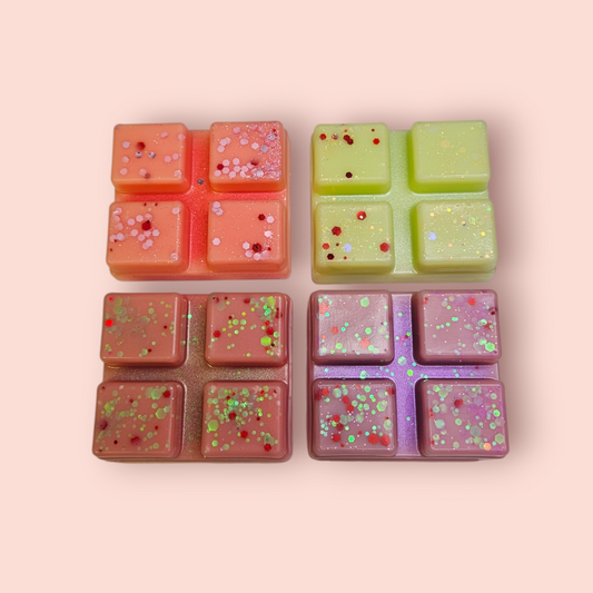 Rhubarb Blends Wax Melt Quad Squad